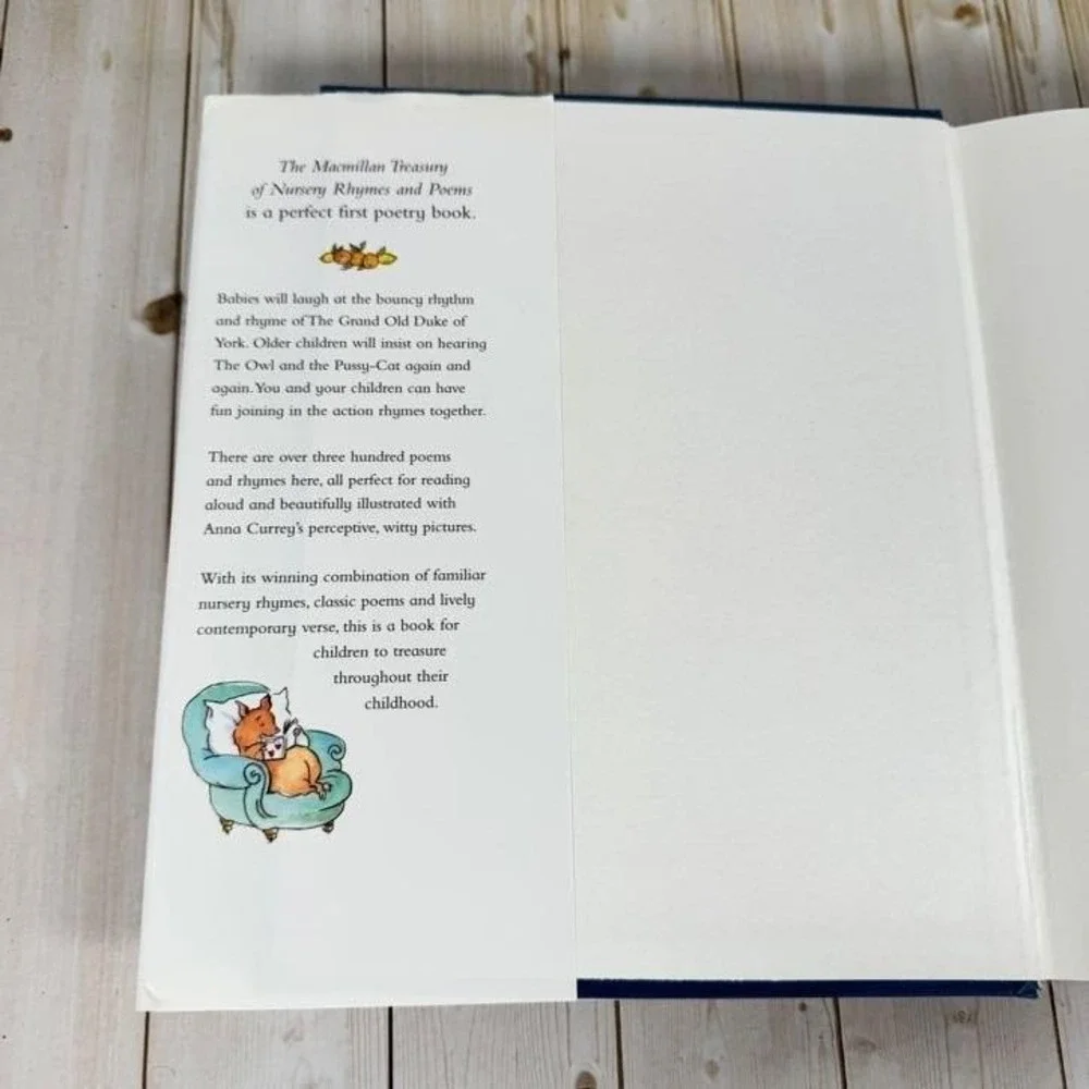 Macmillan Treasury Nursery Rhymes & Poems Roger McGough Anna Currey 1998
